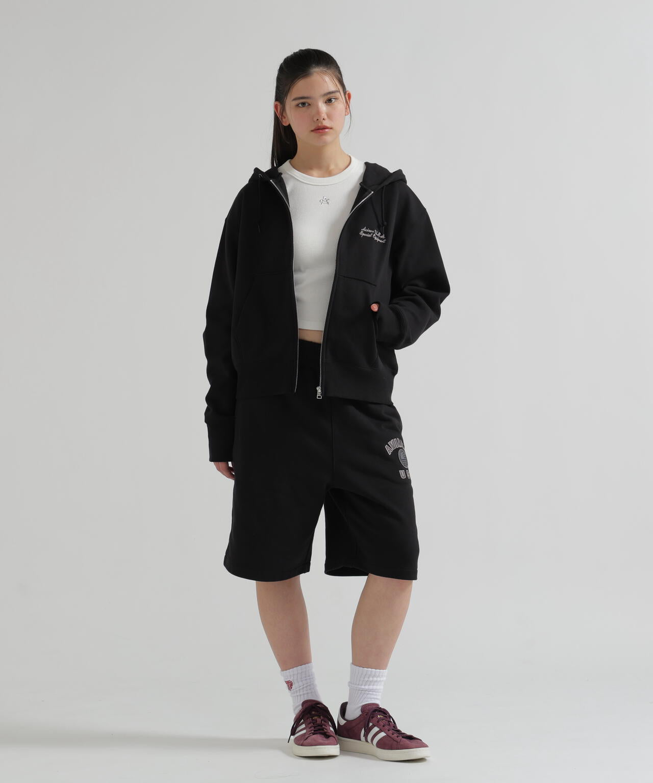 《WOMAN/直営店限定》VARSITY FLAG PARKA