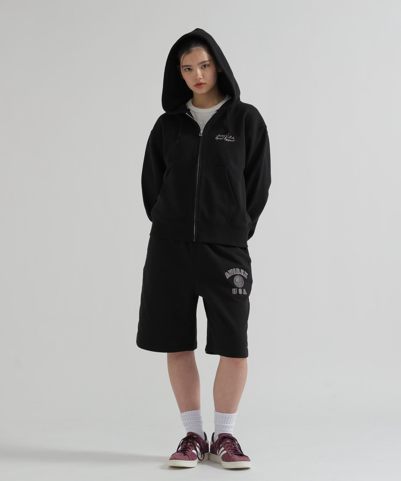 《WOMAN/直営店限定》VARSITY FLAG PARKA