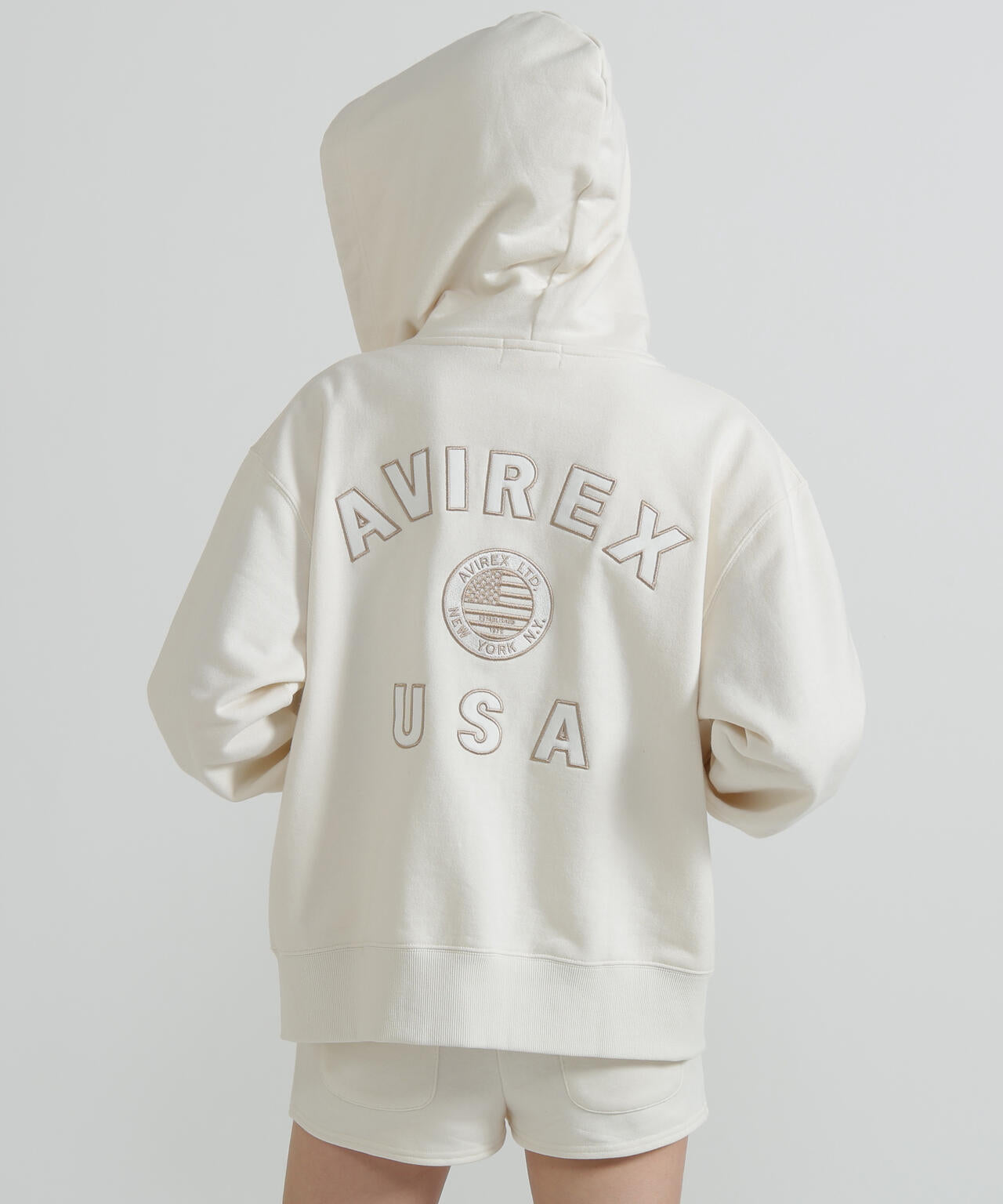 《WOMAN/直営店限定》VARSITY FLAG PARKA