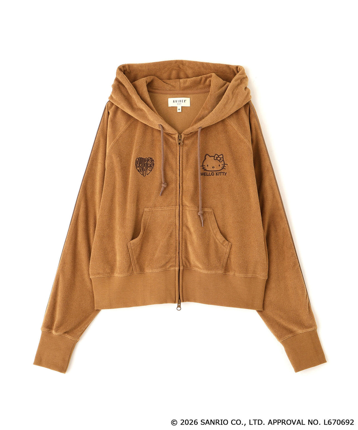 《AVIREX×HELLO KITTY》PILE PARKA