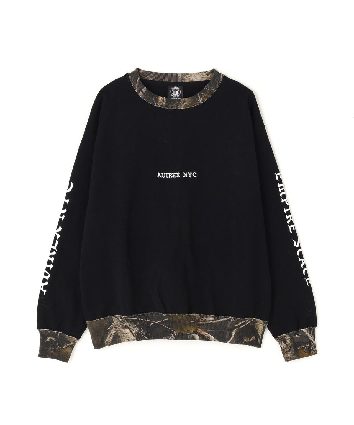 CREW NECK SWEAT ”REAL TREE CAMO”