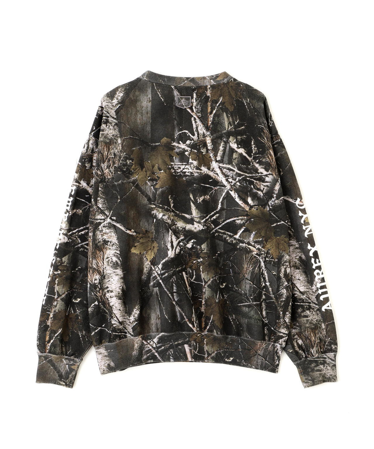 CREW NECK SWEAT ”REAL TREE CAMO”