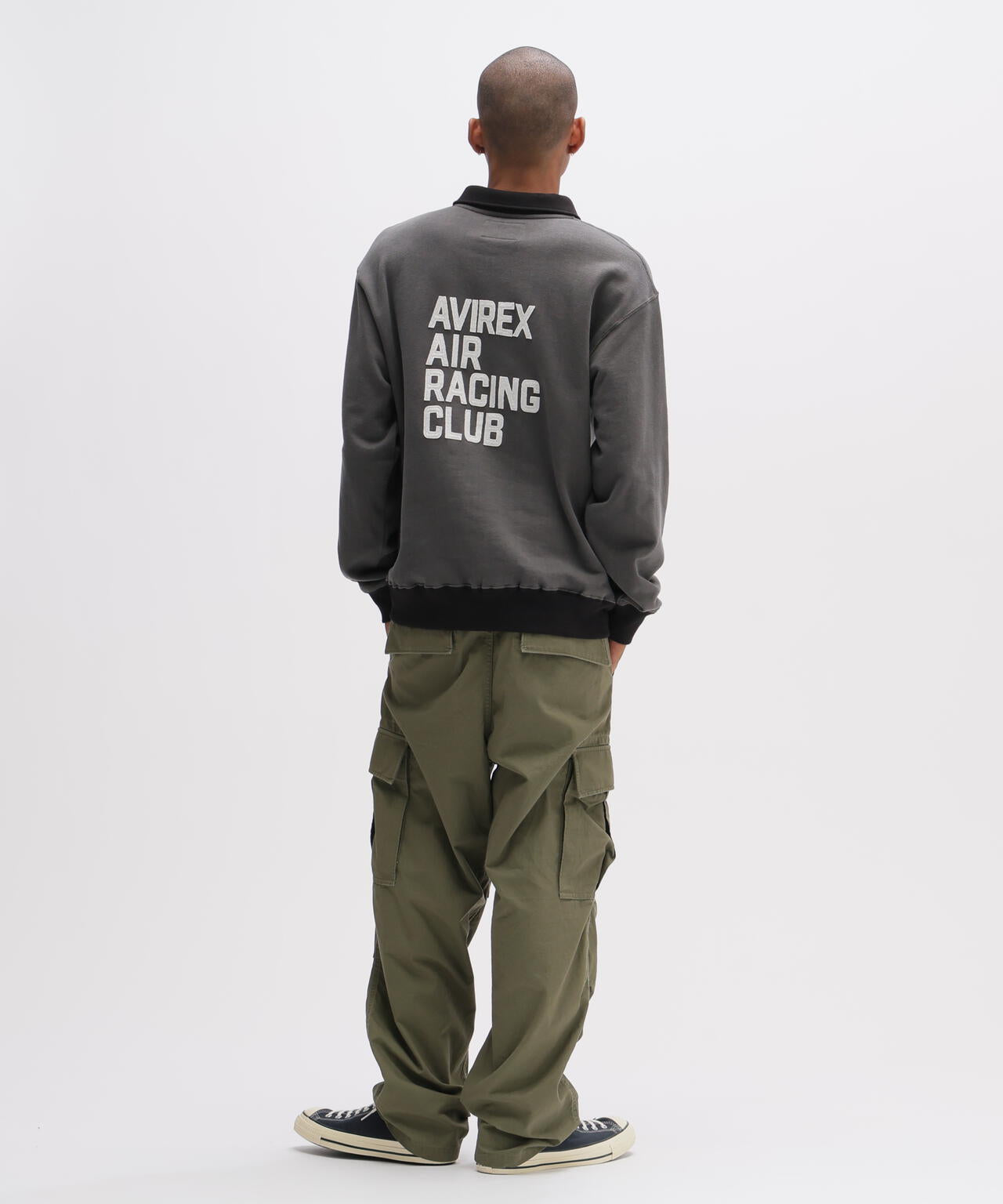 《A.A.R.C》HALF ZIP SWEAT