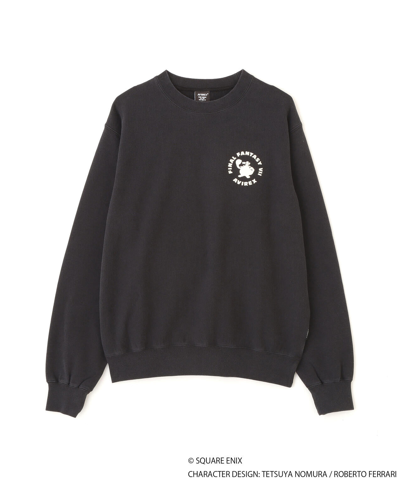 《AVIREX × FINAL FANTASY VII REMAKE》CREW NECK SWEAT ”CaitSith & MOOGLE”
