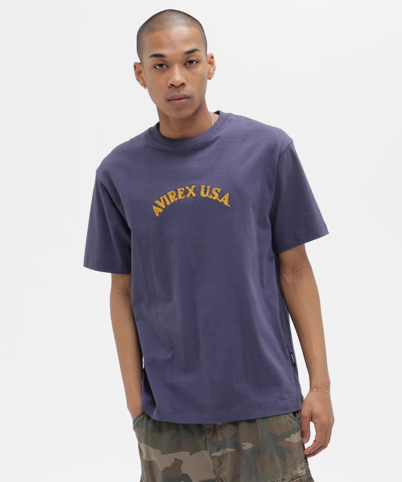 CHAIN STITCH EMBROIDERY T-SHIRT