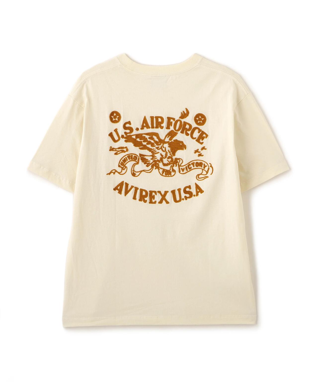 CHAIN STITCH EMBROIDERY T-SHIRT
