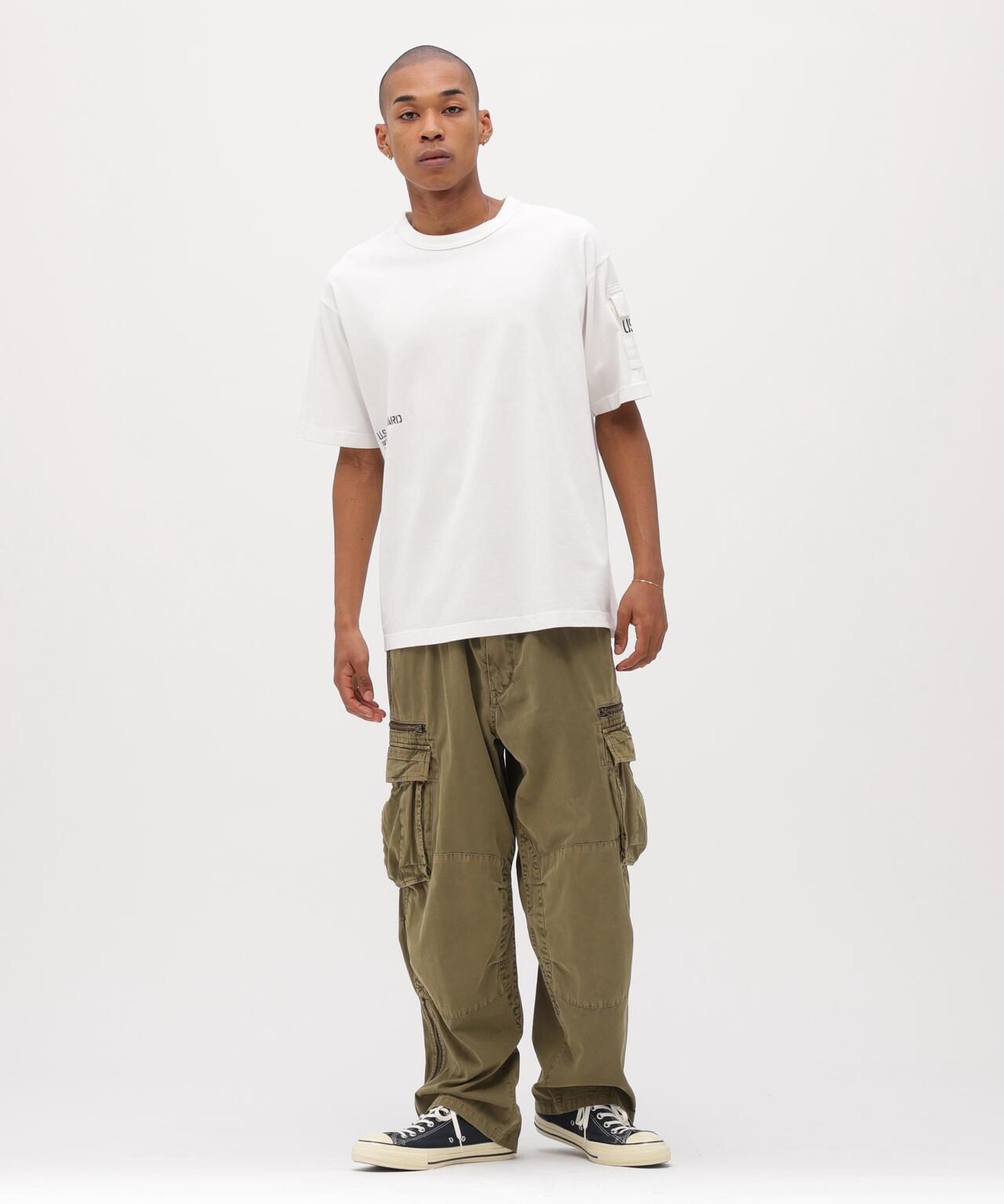 FADED S/S MIL. PKT T-SHIRT