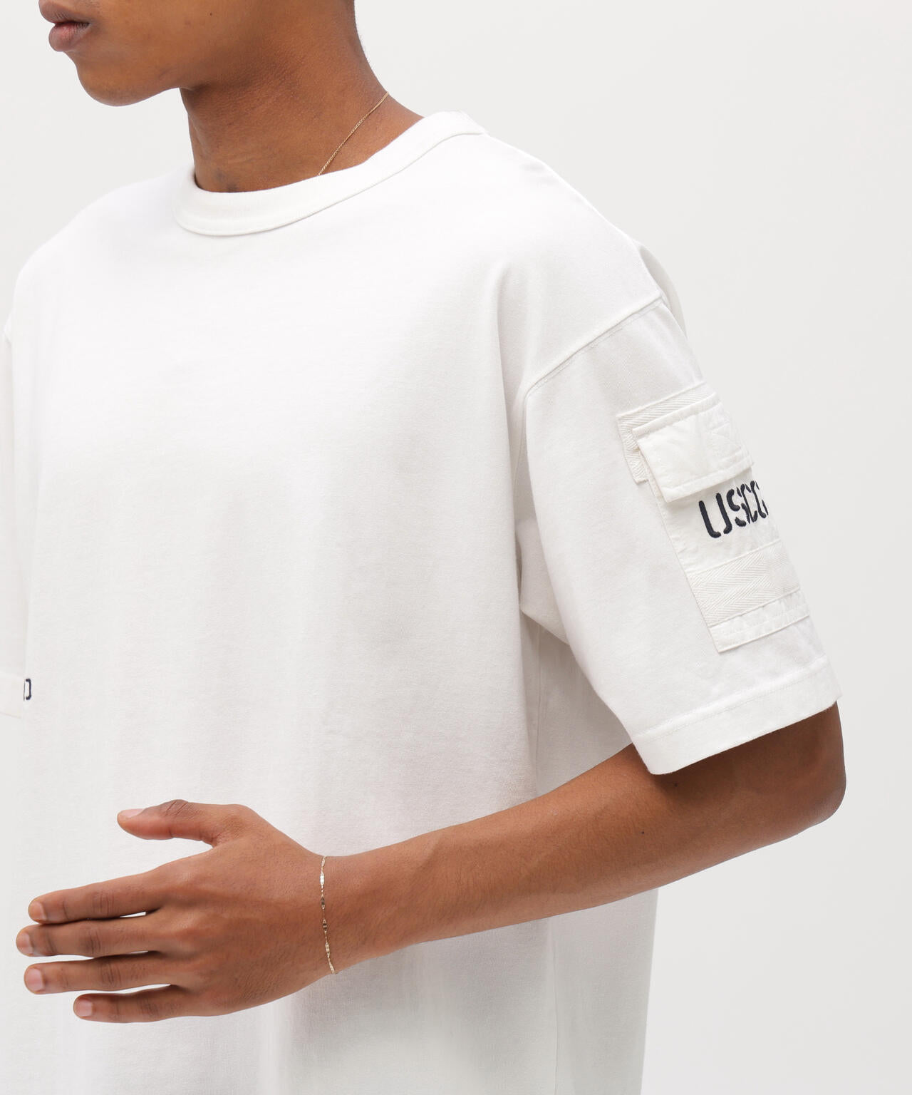 FADED S/S MIL. PKT T-SHIRT