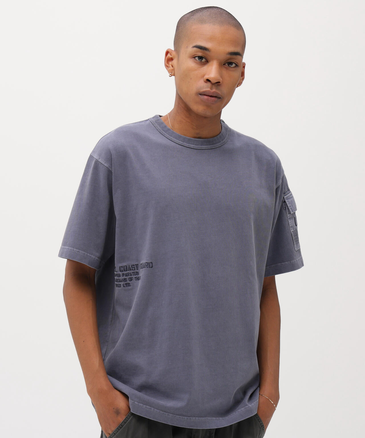 FADED S/S MIL. PKT T-SHIRT