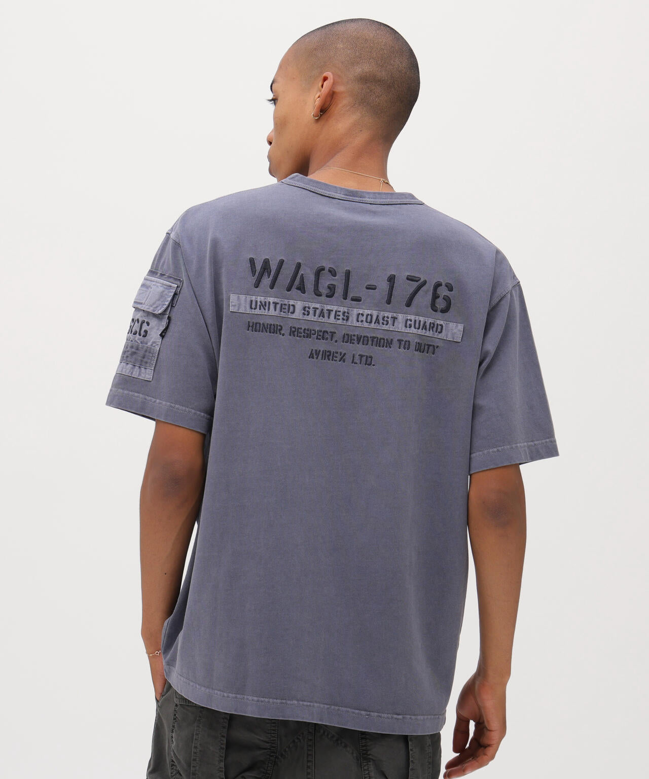 FADED S/S MIL. PKT T-SHIRT