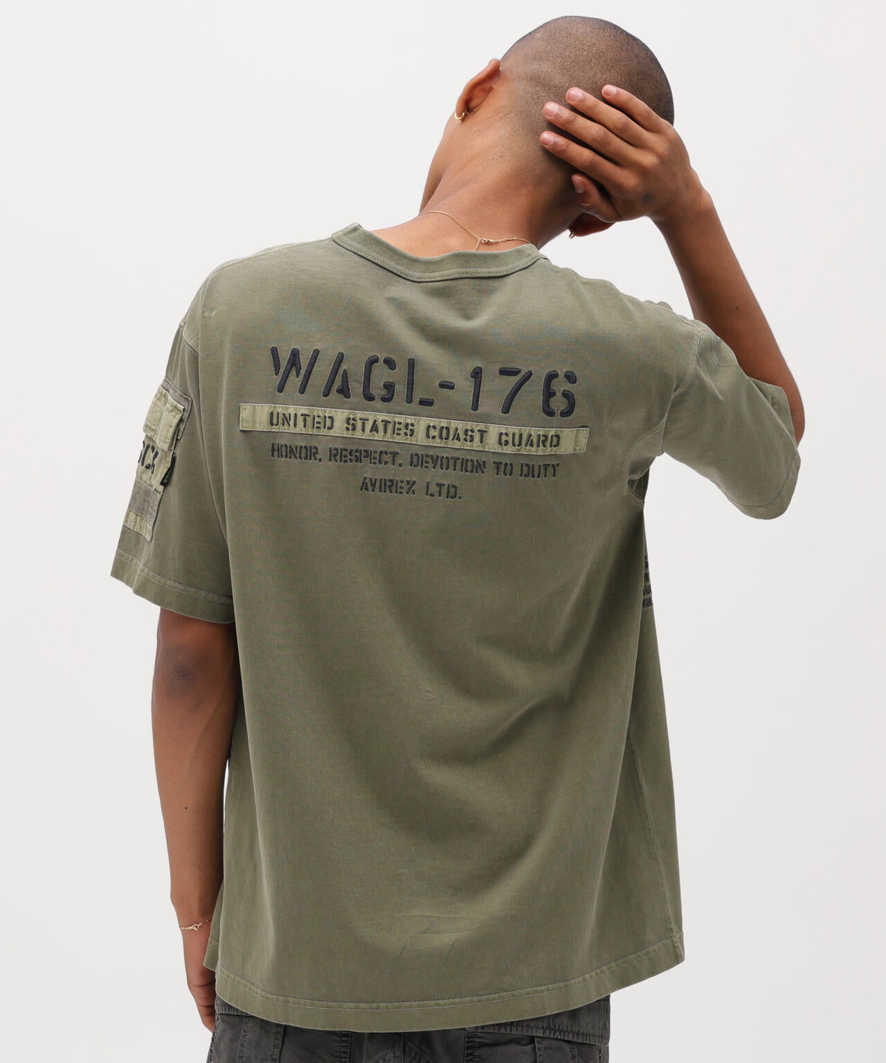 FADED S/S MIL. PKT T-SHIRT
