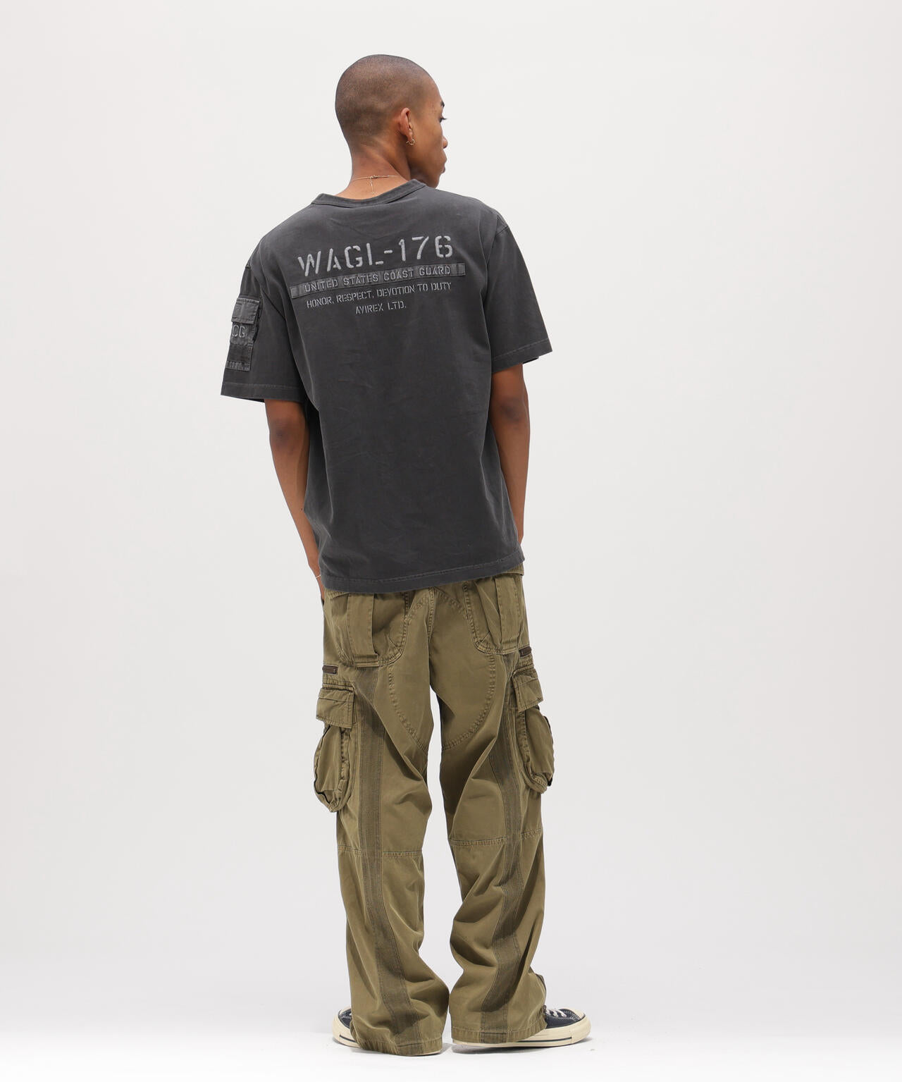 FADED S/S MIL. PKT T-SHIRT