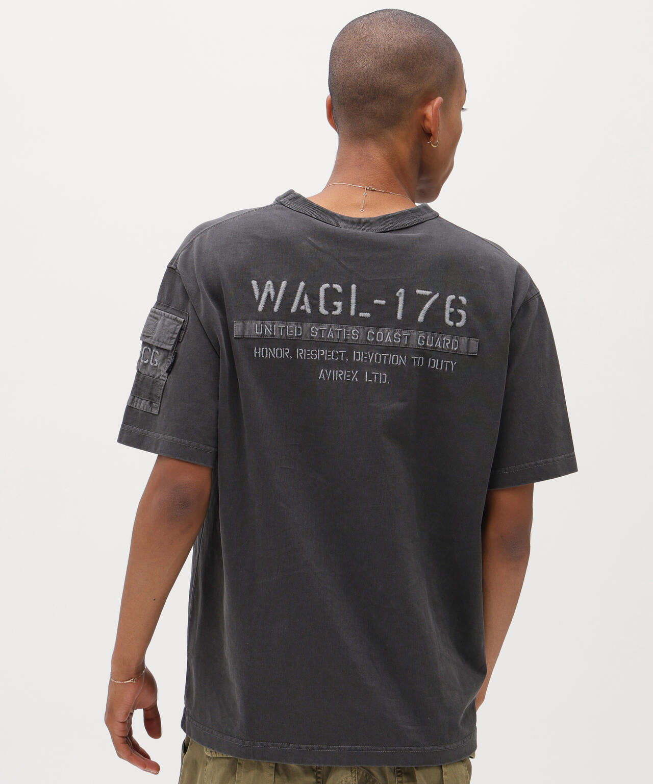 FADED S/S MIL. PKT T-SHIRT