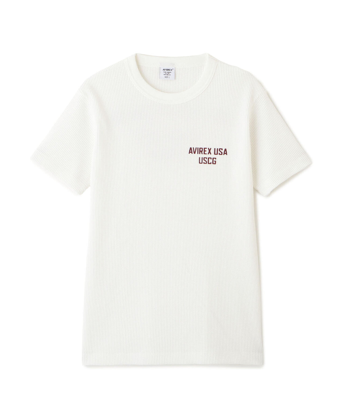 MINI WAFFLE T-SHIRT ”U.S.COAST GUARD”