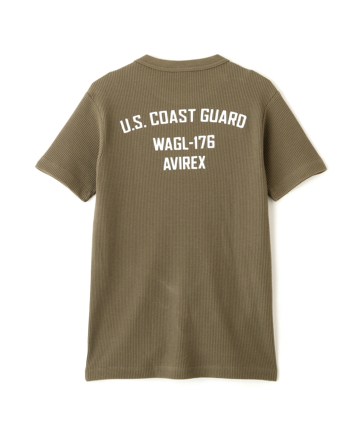 MINI WAFFLE T-SHIRT ”U.S.COAST GUARD”