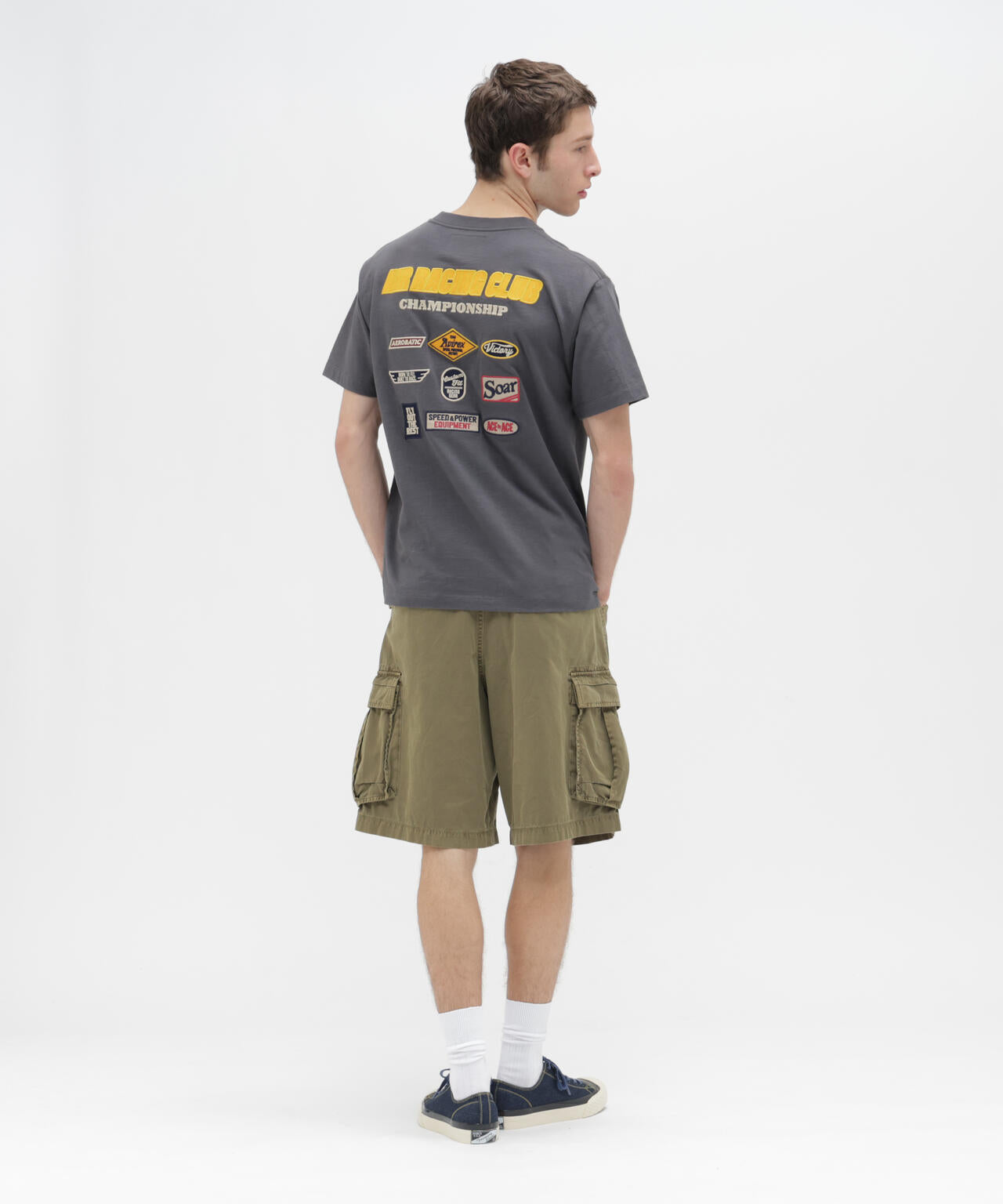 《A.A.R.C》PATCH SLUB T-SHIRT