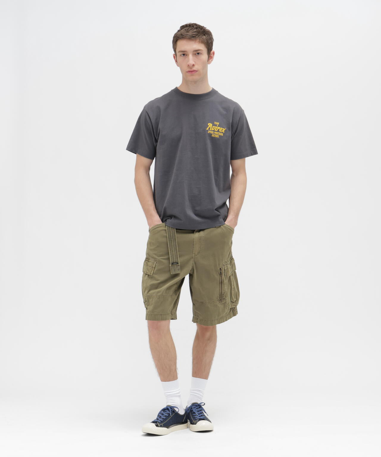 《A.A.R.C》PATCH SLUB T-SHIRT