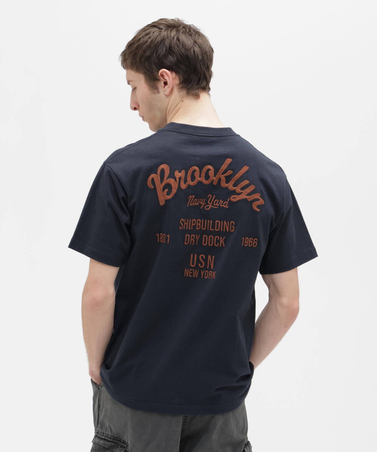 S/S EMB. T-SHIRT ”Brooklyn”