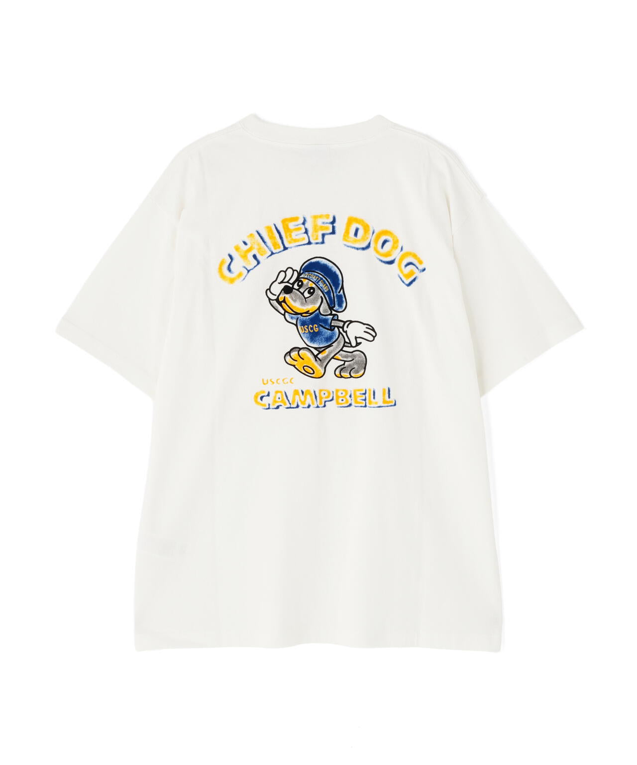 CHIEF DOG FLOCK PRINT T-SHIRT