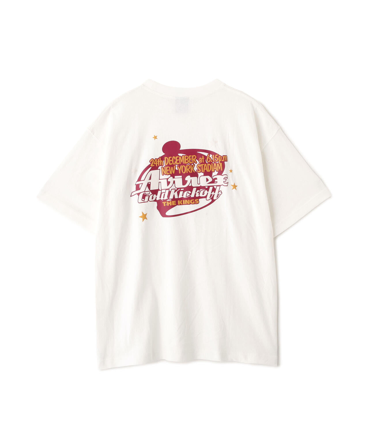 GOLD KICKOFF PUFF PRINT T-SHIRT