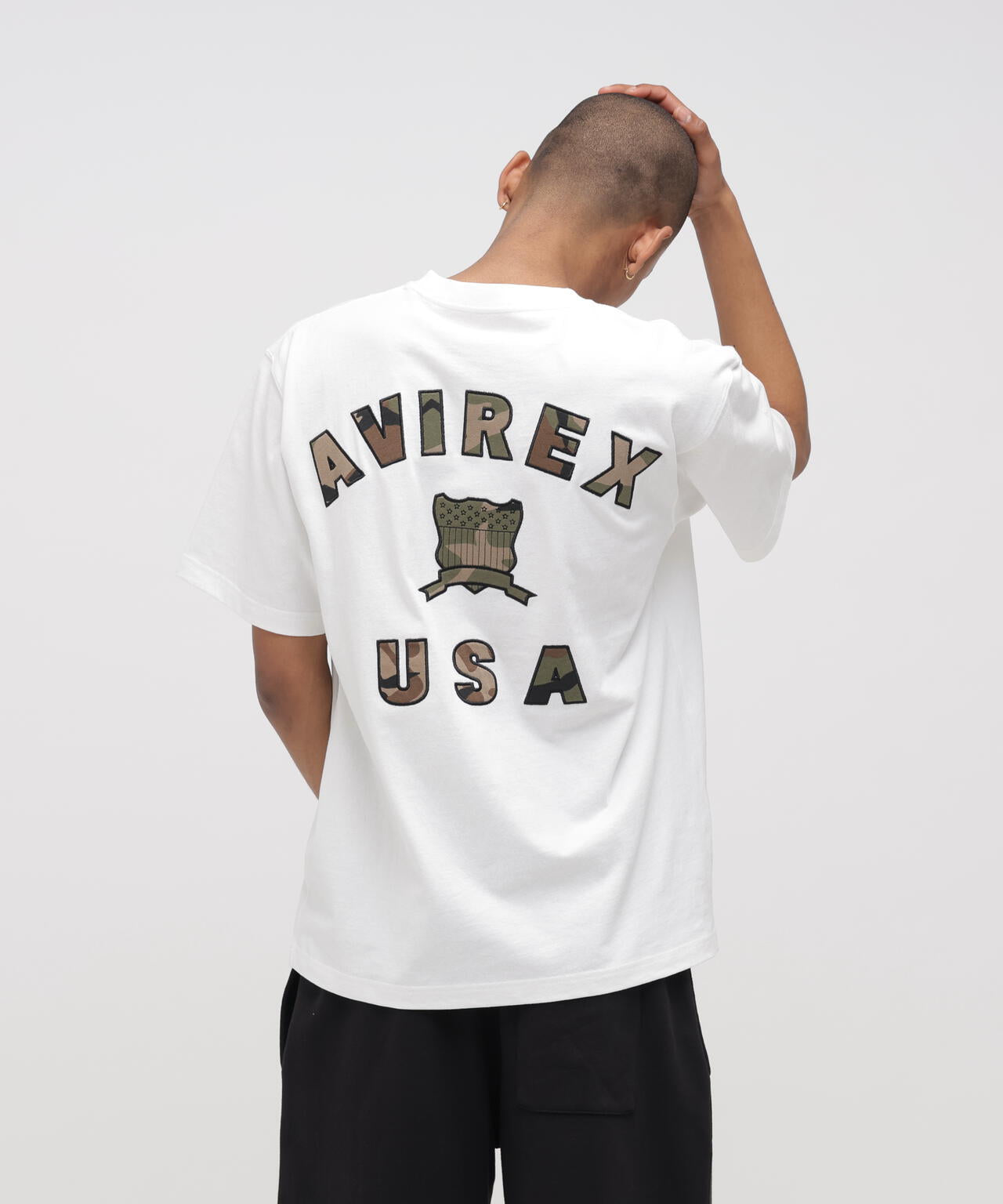 《直営店限定》VARSITY CAMO T-SHIRT