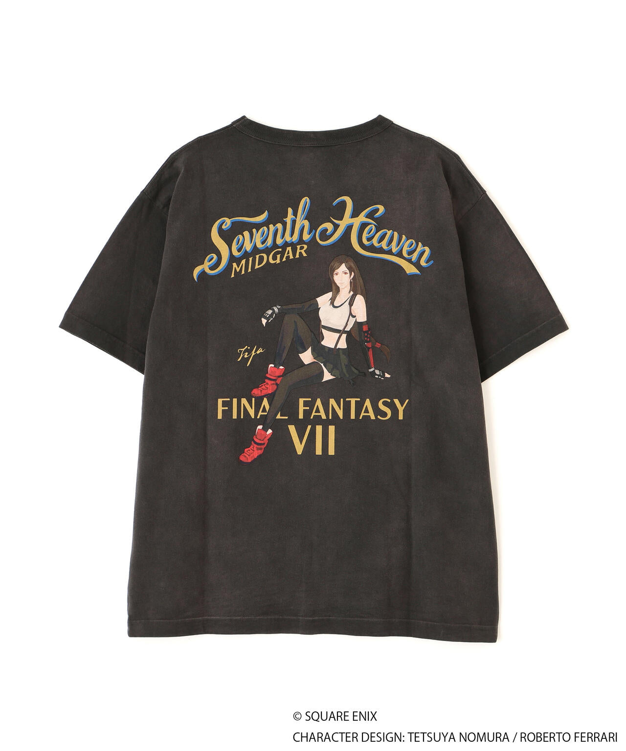 《AVIREX × FINAL FANTASY VII REMAKE》PINUP T-SHIRT ”TIFA & AERITH”
