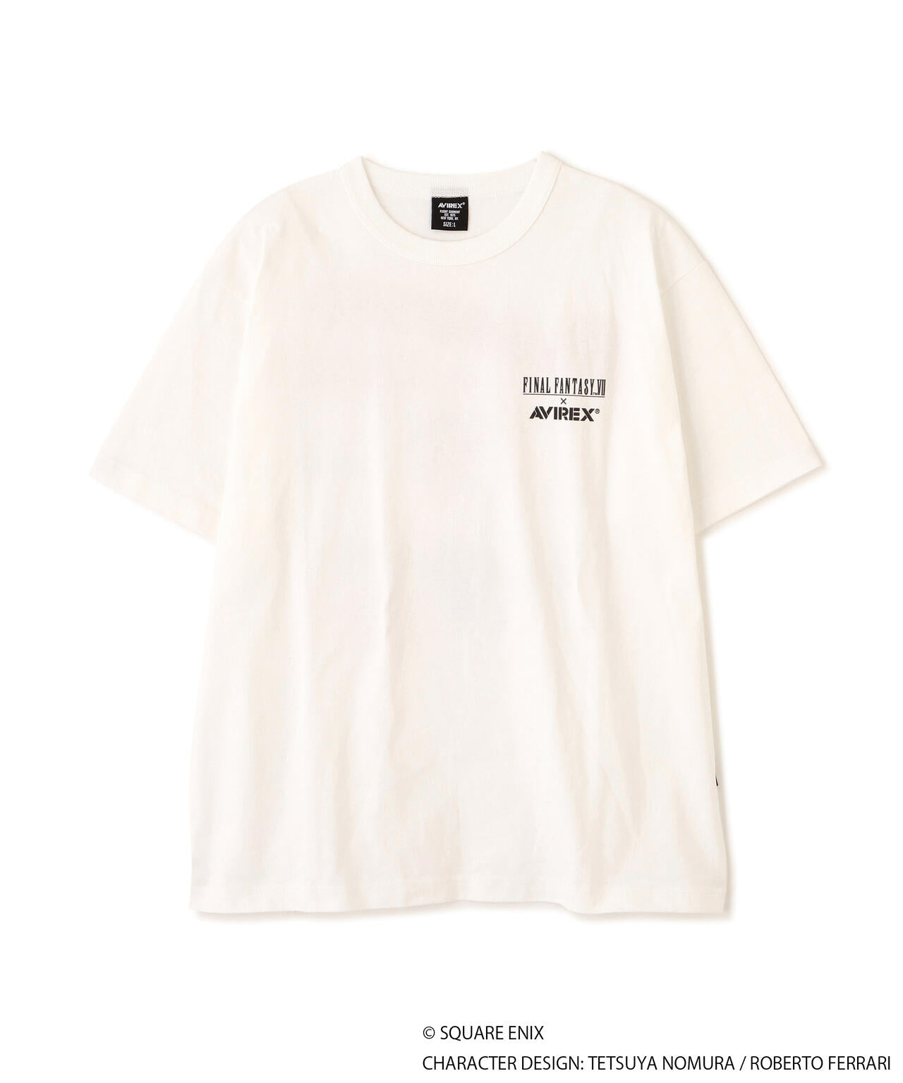 《AVIREX × FINAL FANTASY VII REMAKE》PINUP T-SHIRT ”TIFA & AERITH”