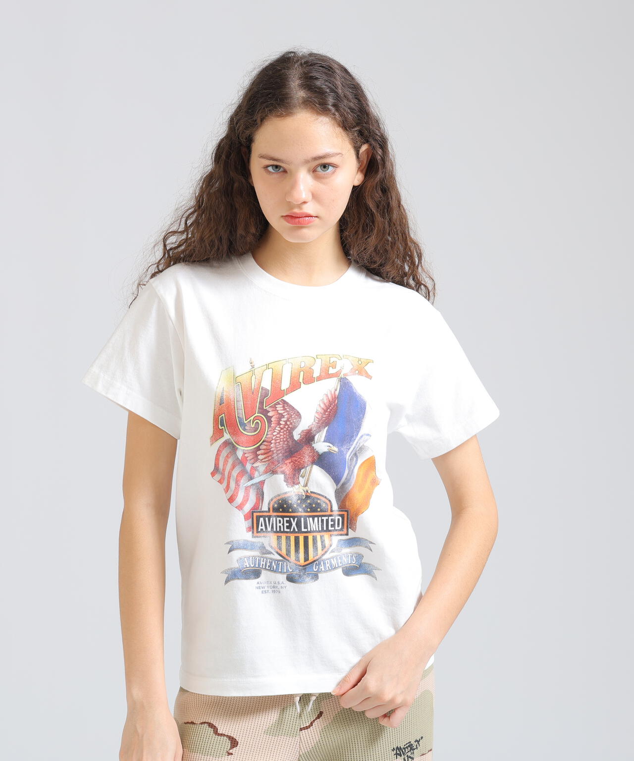 《WOMAN》FADE EAGLE T-SHIRT