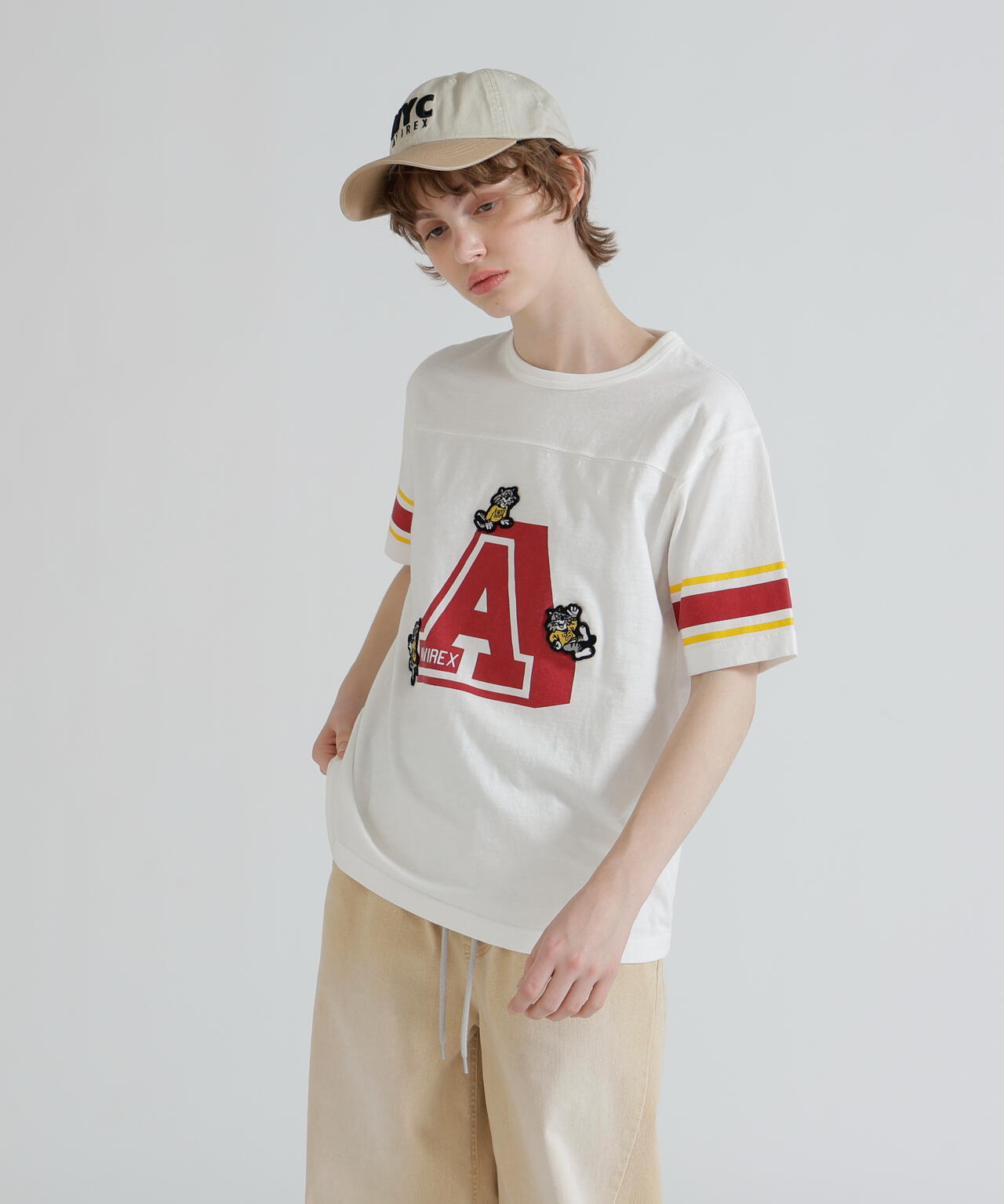 《WOMAN》NUMBERING TOM CAT T-SHIRT