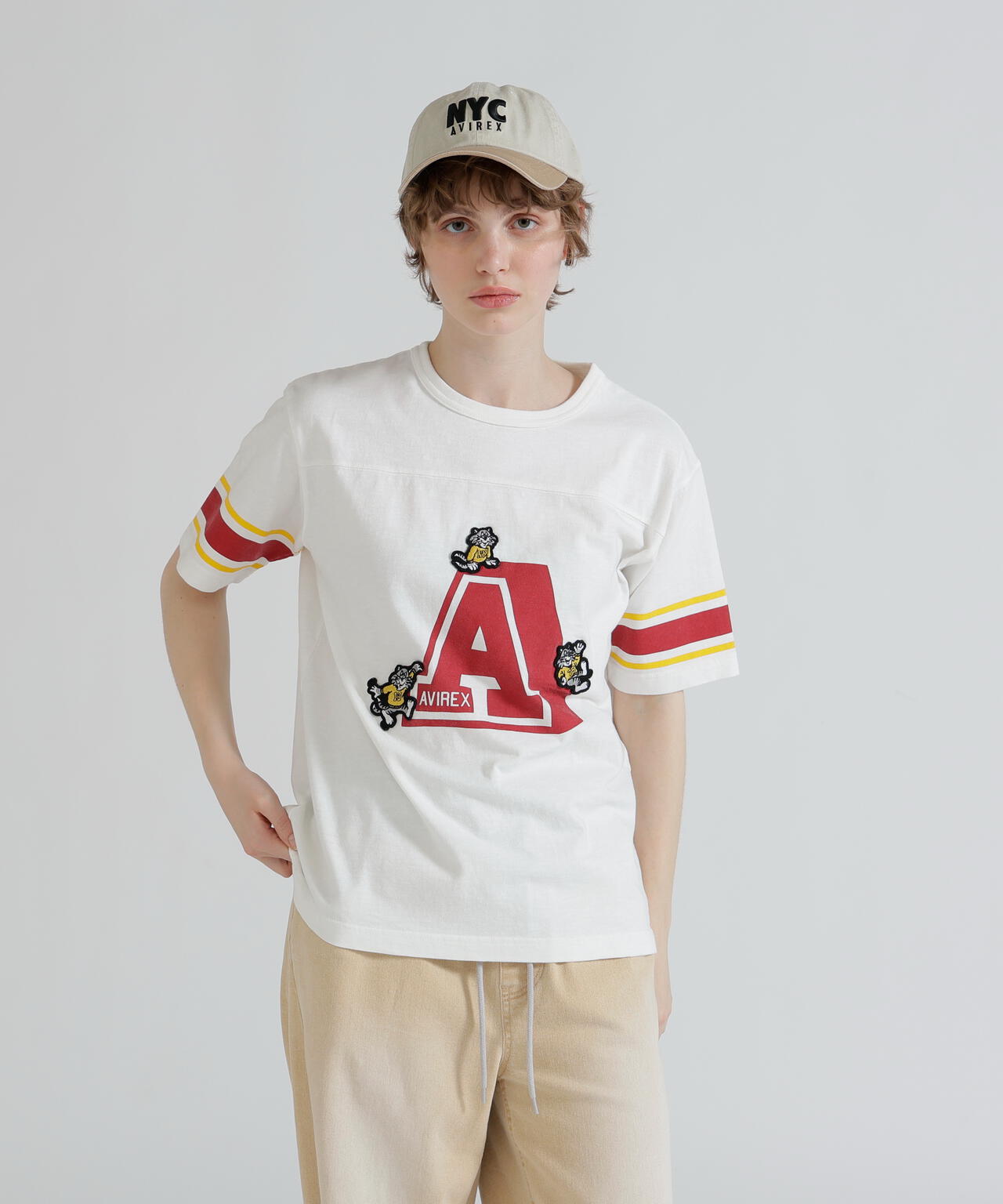 《WOMAN》NUMBERING TOM CAT T-SHIRT