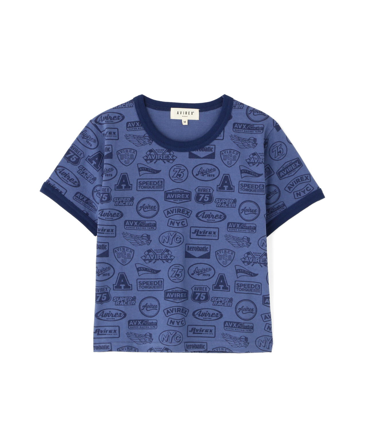 《直営店限定》S/S RINGER PATCH MOTIF FULL PRINT T-SHIRT