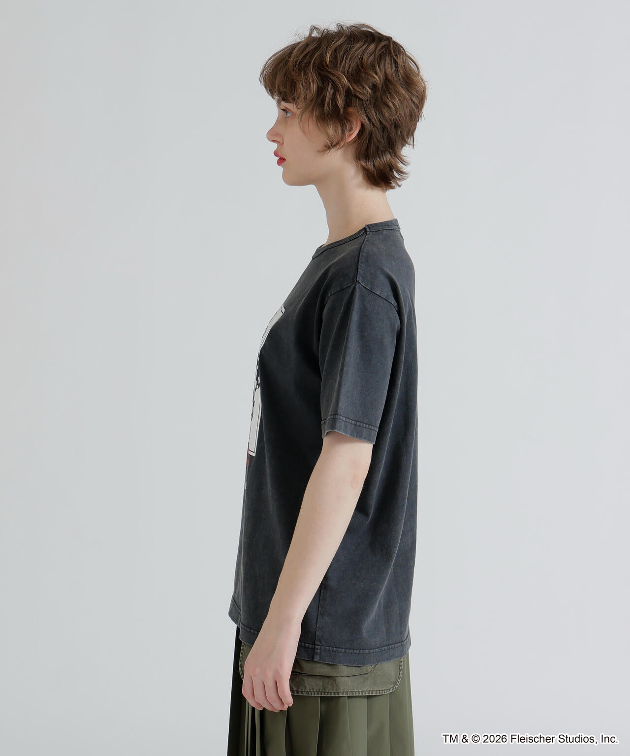 《AVIREX × Betty Boop》FADE WASH S/S T-SHIRT