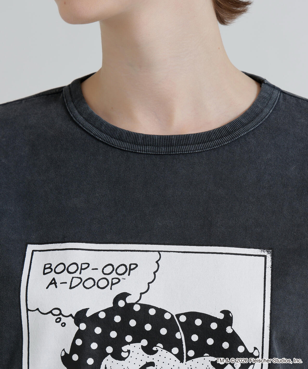 《AVIREX × Betty Boop》FADE WASH S/S T-SHIRT