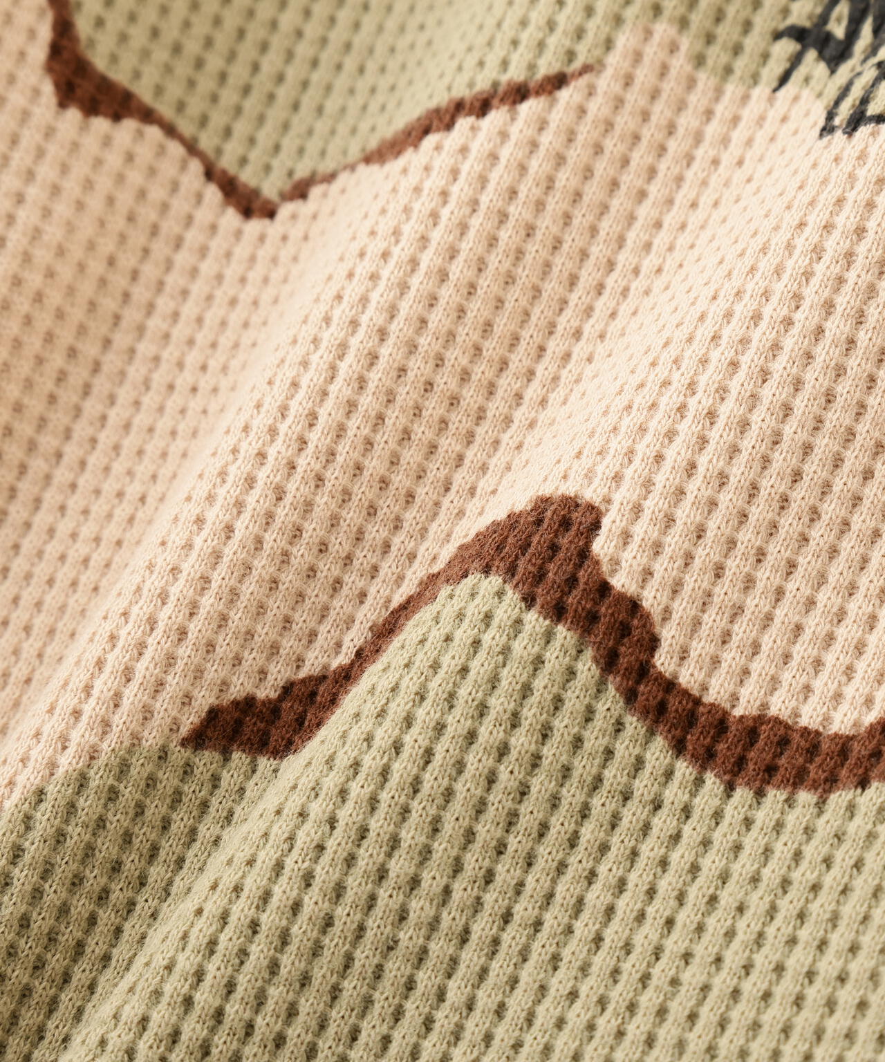 《直営店限定》CAMO WAFFLE MINI T-SHIRT