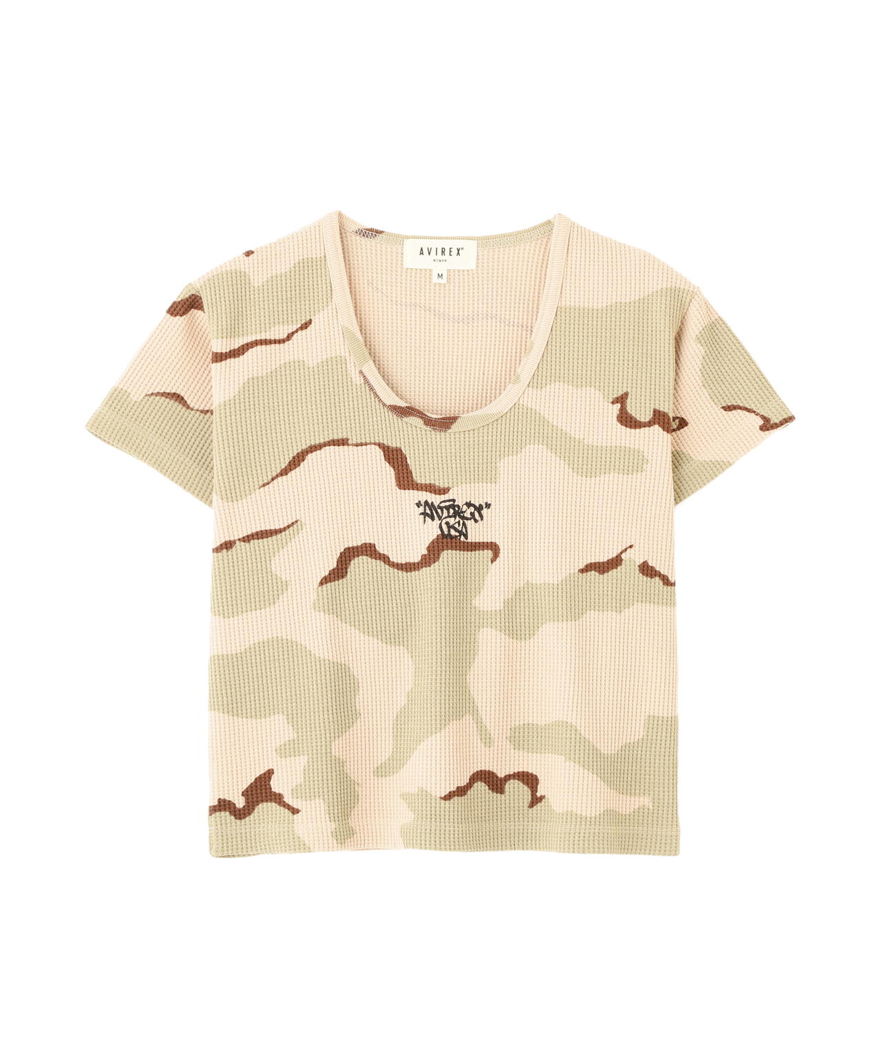 《直営店限定》CAMO WAFFLE MINI T-SHIRT