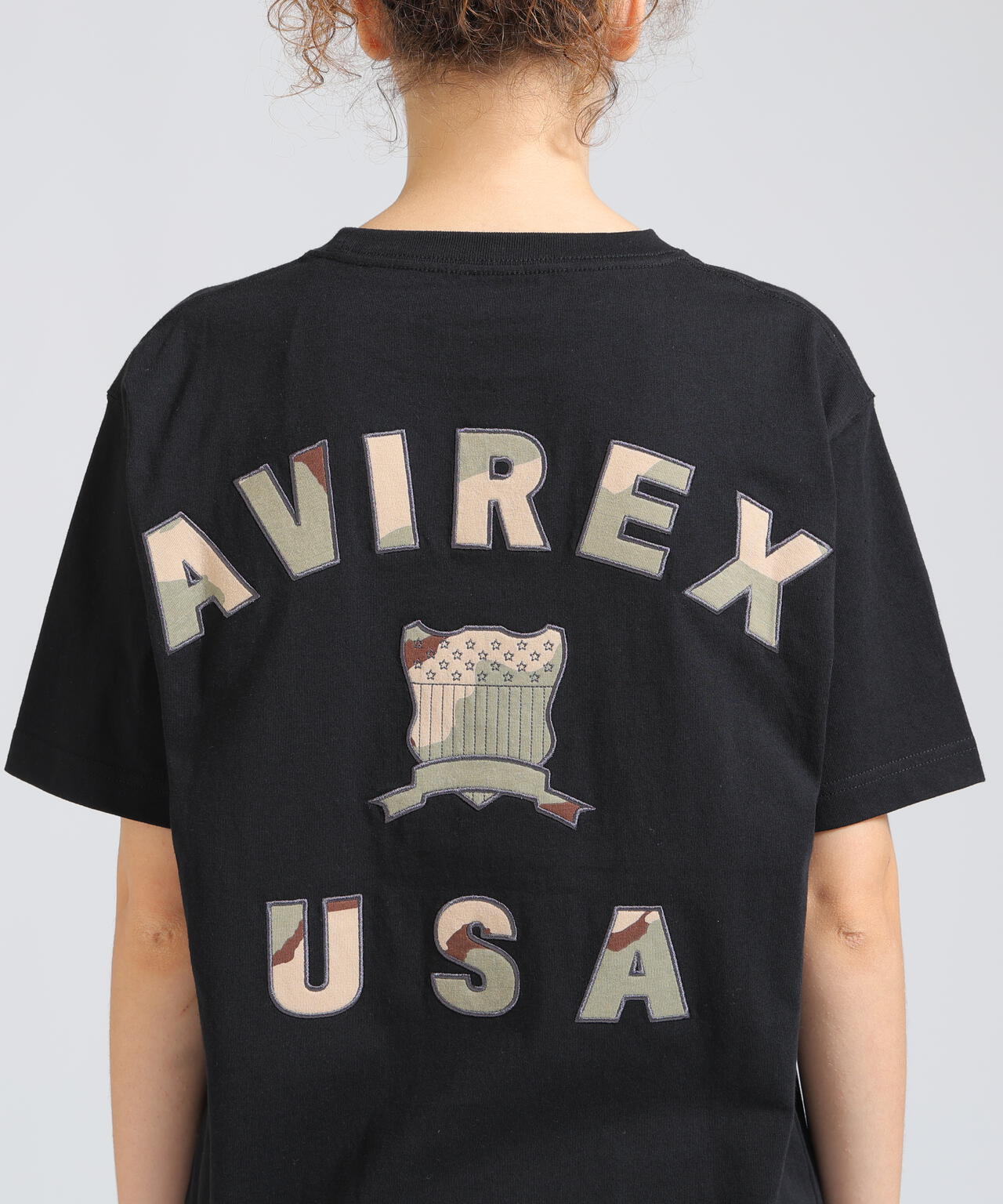 《WOMAN/直営店限定》S/S VARSITY CAMO LOGO T-SHIRT