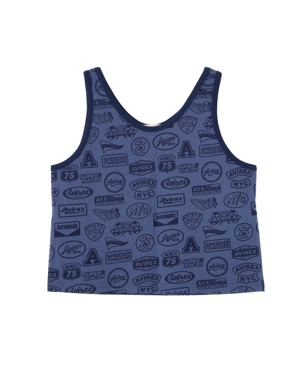 《直営店限定》RINGER PATCH MOTIF FULL PRINT TANK TOP