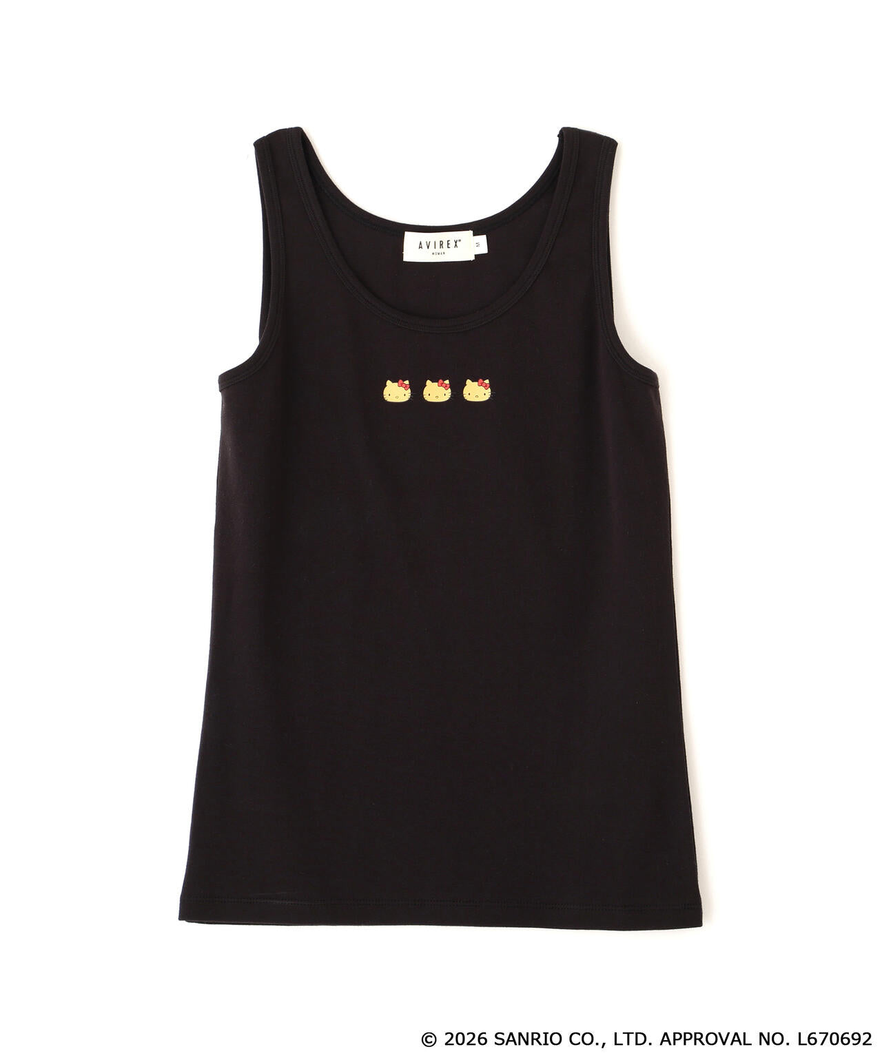《AVIREX×HELLO KITTY》TANK TOP