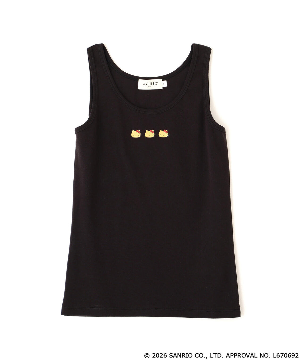《AVIREX×HELLO KITTY》TANK TOP