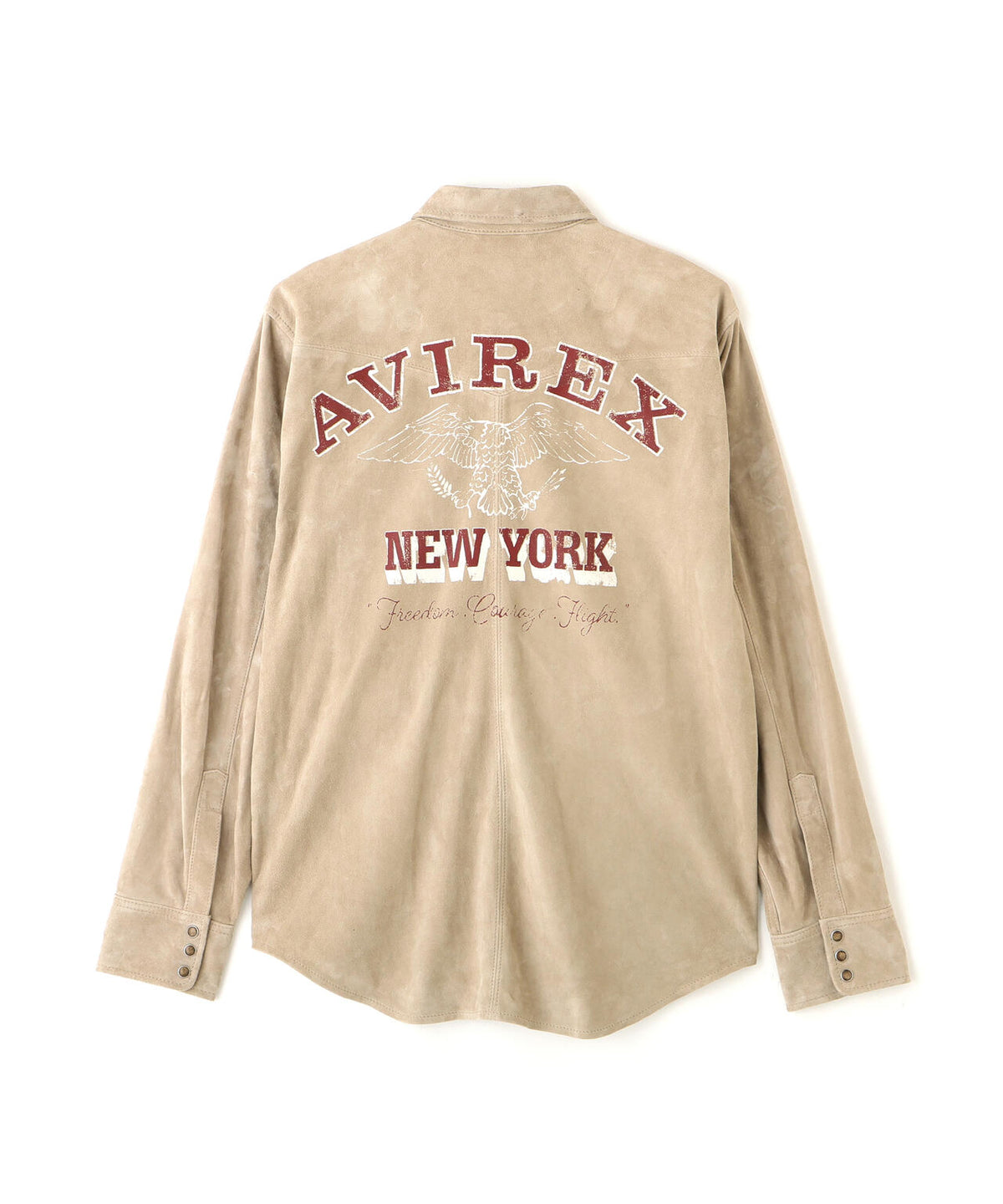GOAT SUEDE WESTERN SHIRT