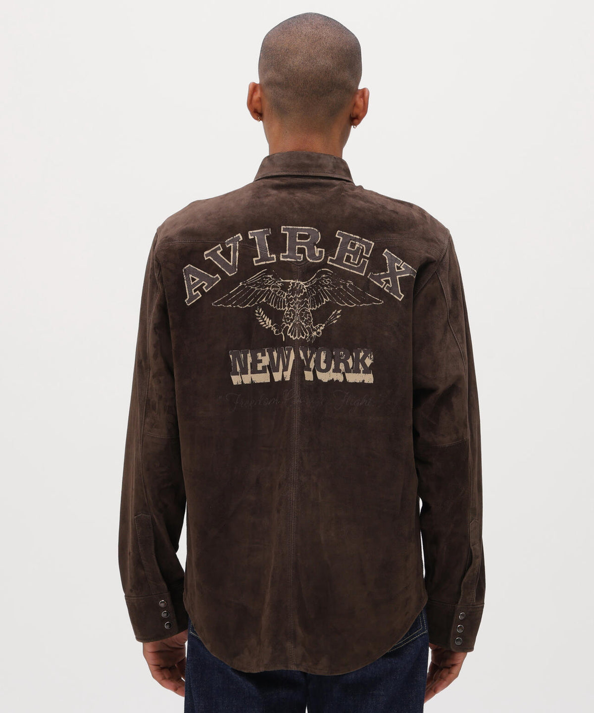GOAT SUEDE WESTERN SHIRT