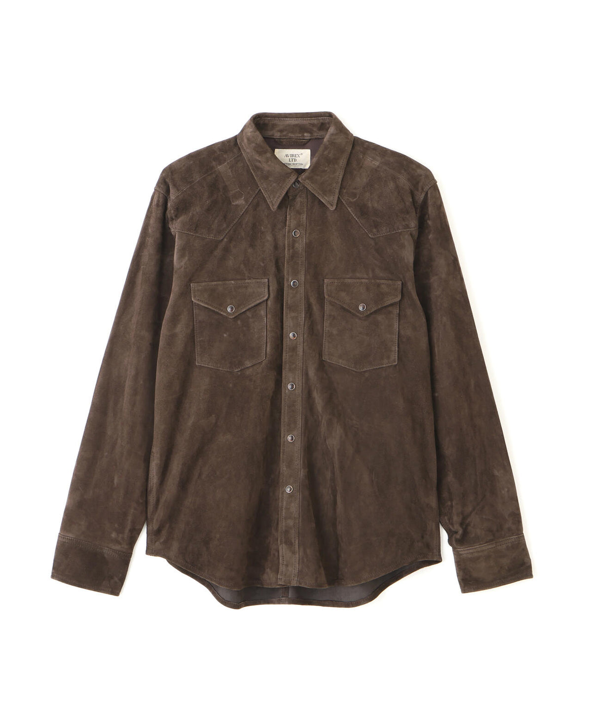GOAT SUEDE WESTERN SHIRT