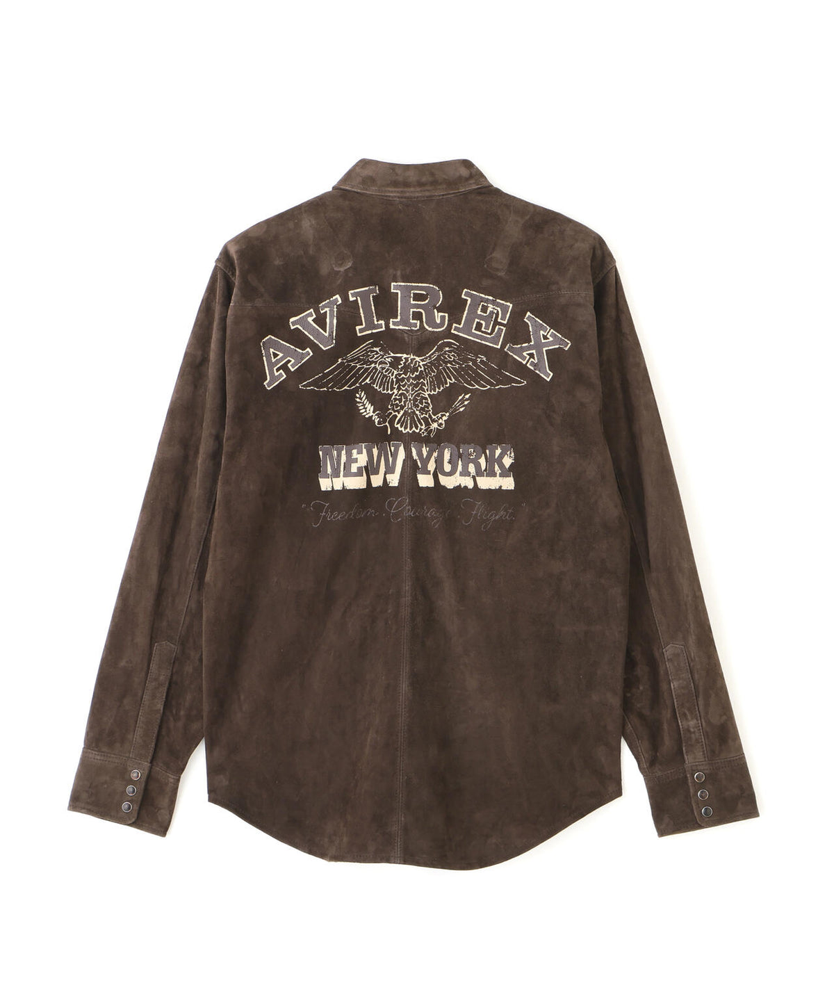 GOAT SUEDE WESTERN SHIRT