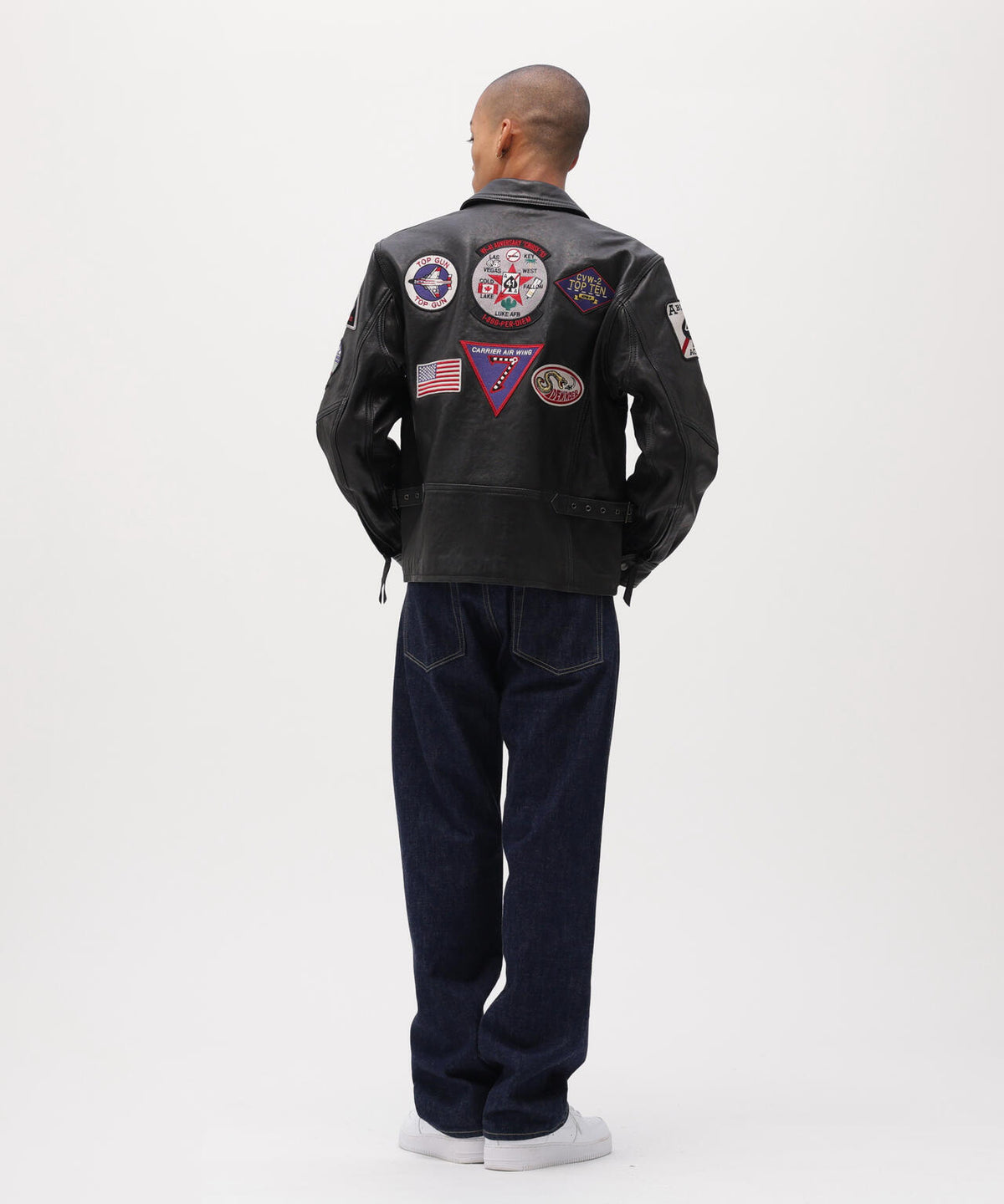 ANJ4 JACKET BLACK ACES
