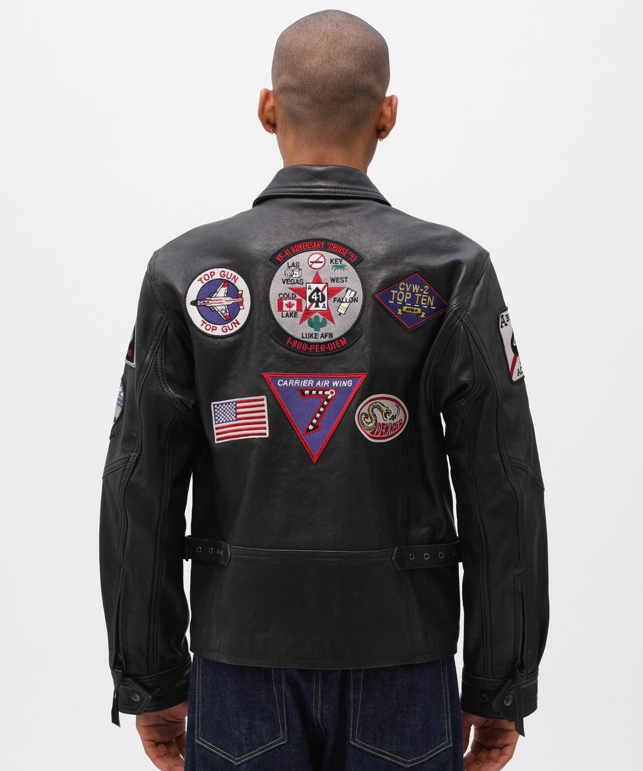 ANJ4 JACKET BLACK ACES