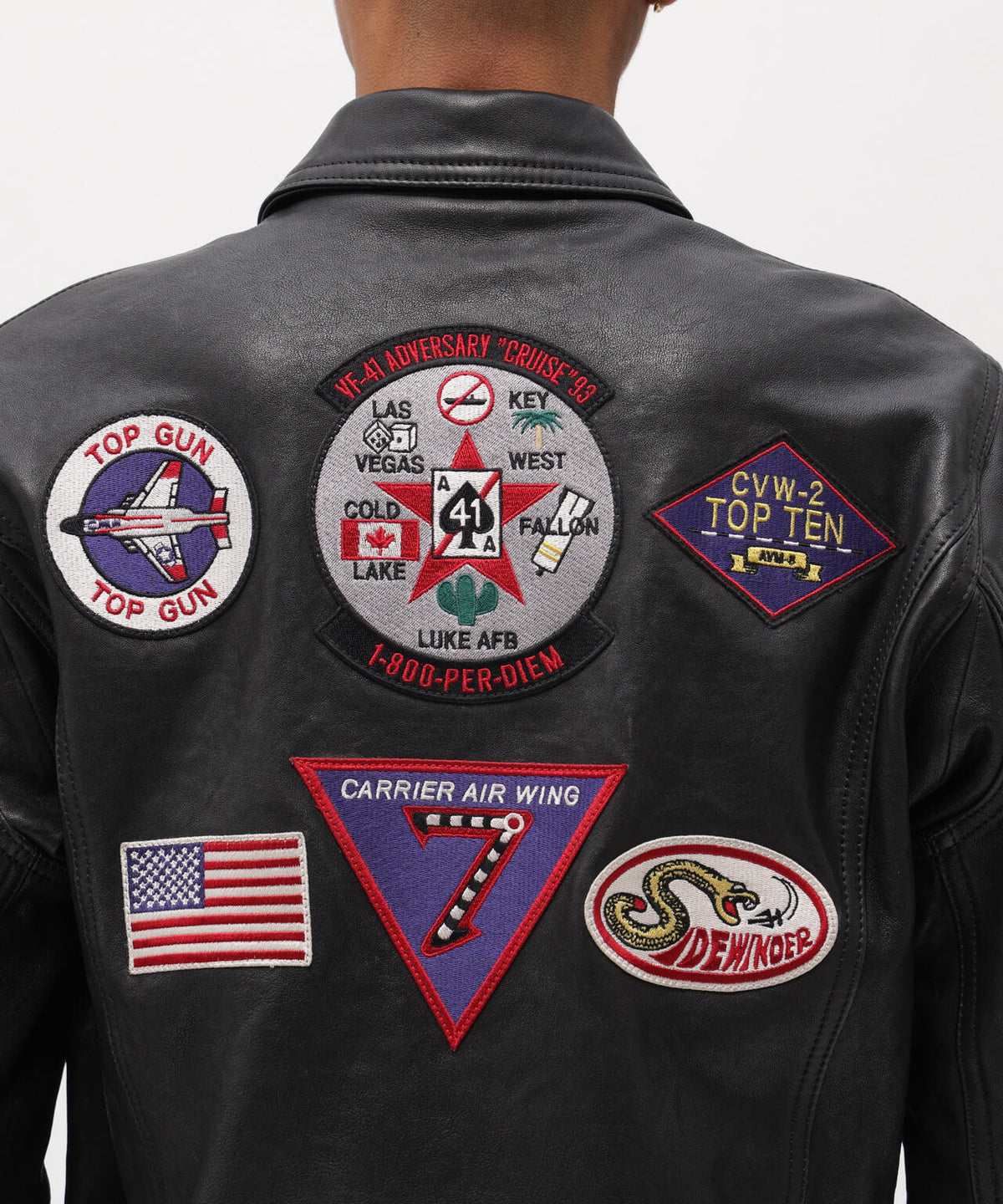 ANJ4 JACKET BLACK ACES