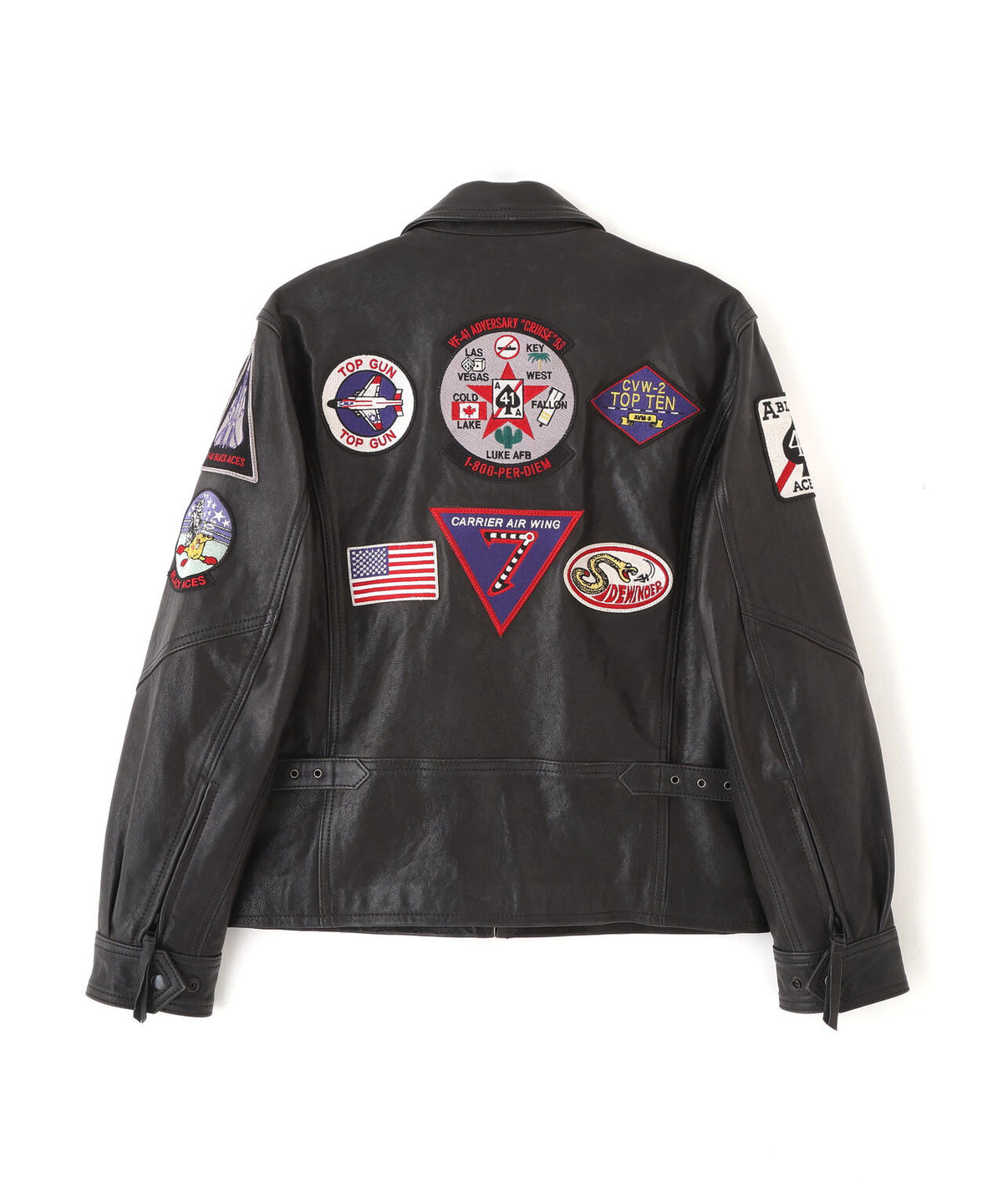 ANJ4 JACKET BLACK ACES