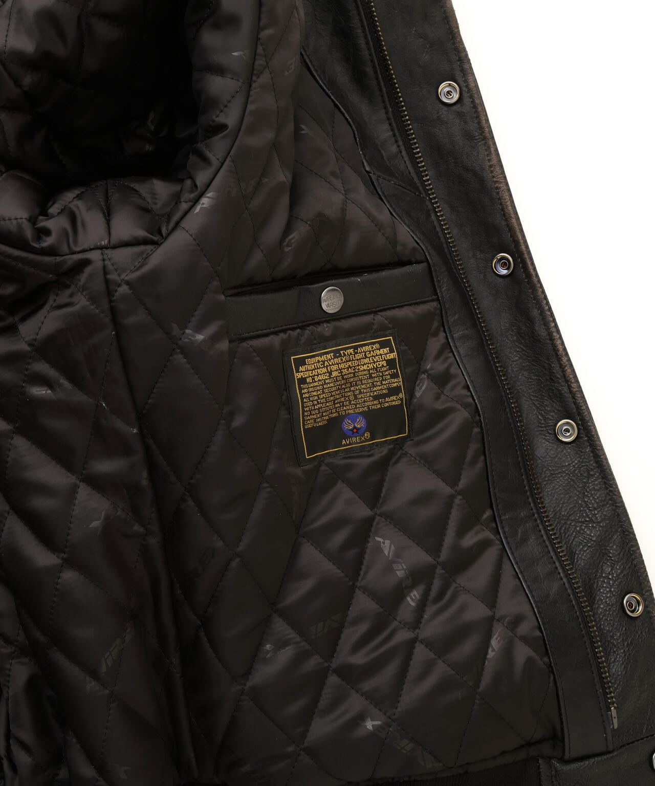 VINTAGE FINISHED VARSITY LEATHER ”CAMELLIA”