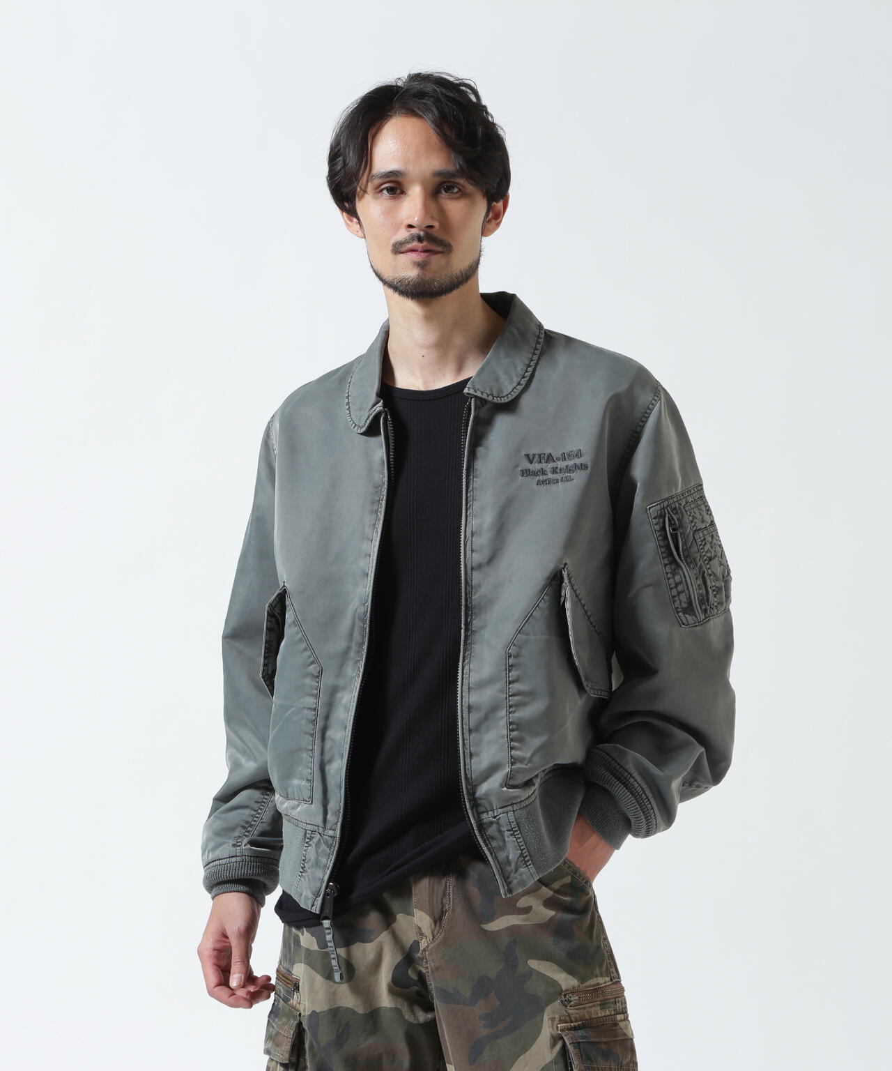 FADED NYLON TYPE CWU-36P JACKET