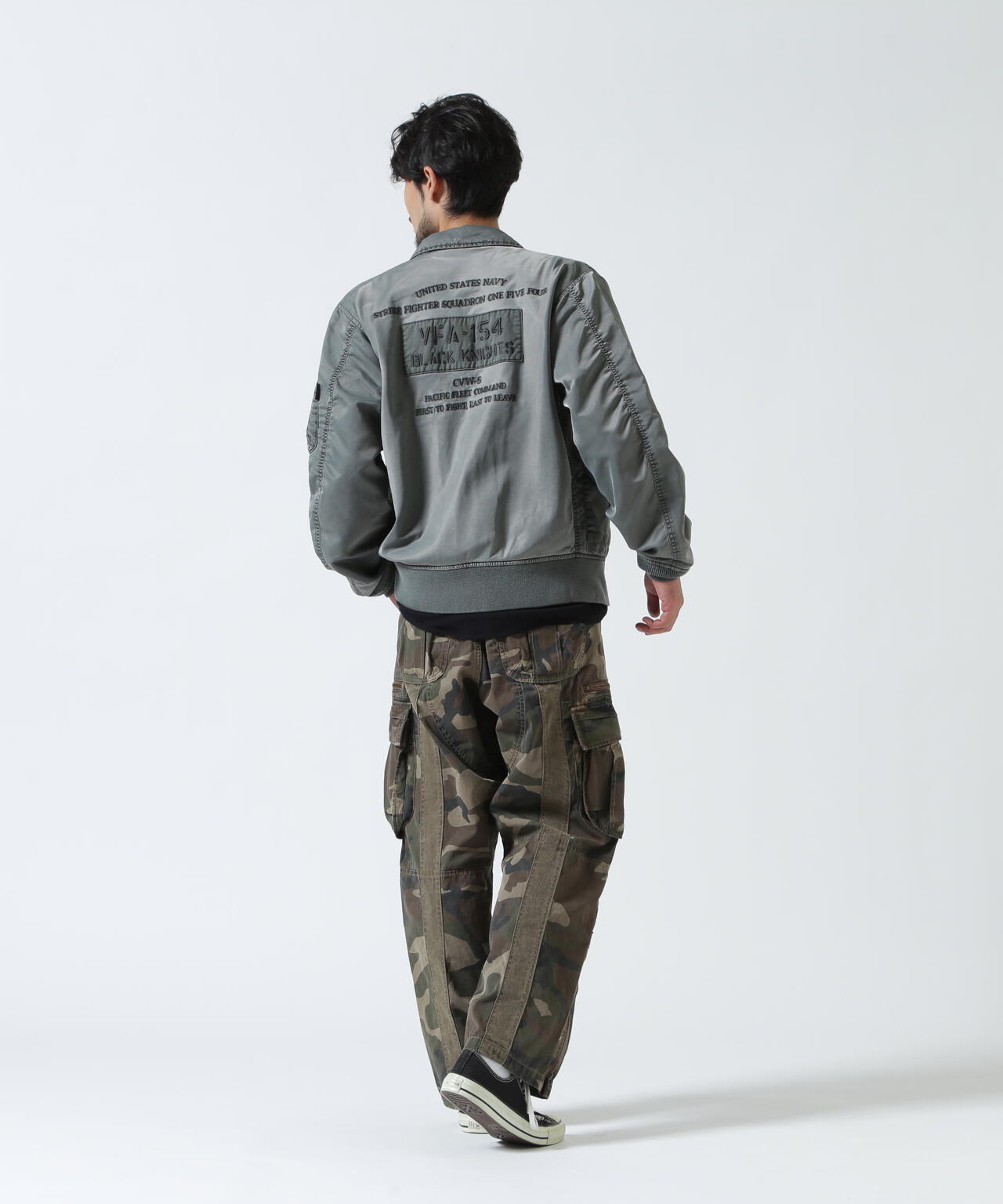 FADED NYLON TYPE CWU-36P JACKET
